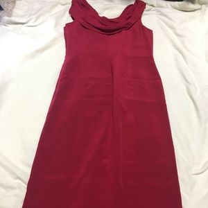 NWOT 100% silk fully lined long dress